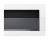 Biokominek 900x400 z szybą Biały Połysk