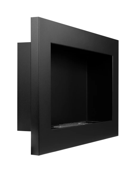 Biokominek wiszący 650x400 czarny strukturalny mat