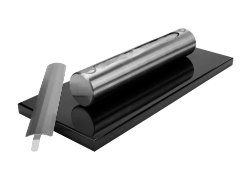 Biokominek Stainless Czarny Połysk