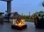 Biokominek wolnostojący  Sunset Garden Czarny