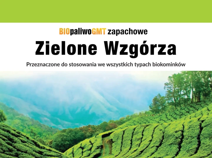 Biopaliwo zapachowe 1l Zielone Wzgórza