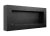 Biokominek Box 900x400 czarny z szybą