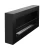 Biokominek Box 900x400 czarny z szybą