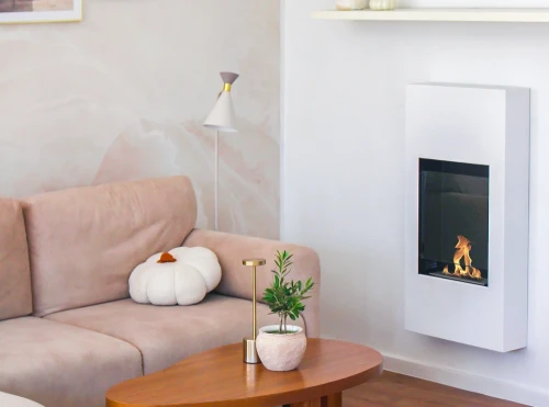 Biokominek portalowy Modern z szybą