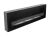 Biokominek wiszący z szybą 1200x400 Box czarny strukturalny mat