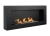 Biokominek wiszący 900x400 Box czarny strukturalny mat