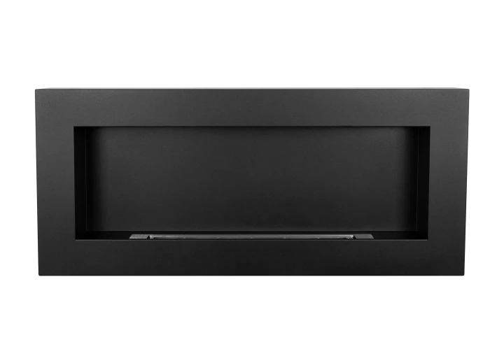 Biokominek wiszący 900x400 Box czarny strukturalny mat