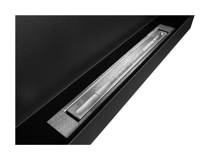 Biokominek wiszący 900x400 Box czarny strukturalny mat