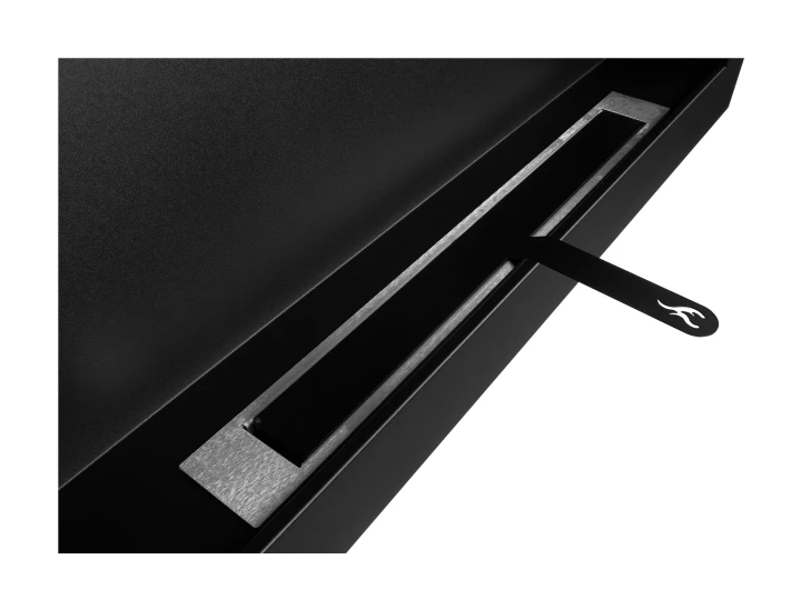 Biokominek wiszący 900x400 Box czarny strukturalny mat