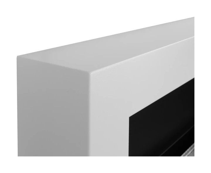 Biokominek wiszący 900x400 Box biały strukturalny mat