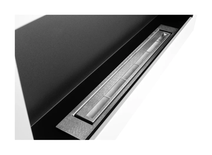 Biokominek wiszący 900x400 Box biały strukturalny mat