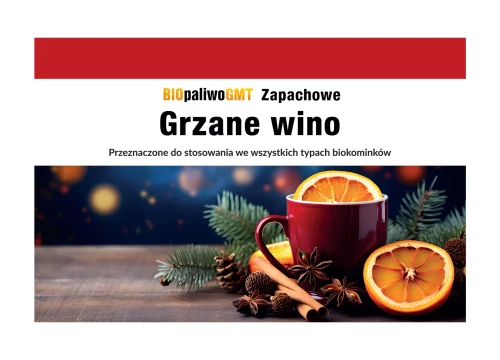 Biopaliwo zapachowe 1l Grzane Wino