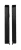 Szyba do biokominka 900x400 Box uchwyty czarne mat