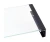 Szyba do biokominka 900x400 uchwyty czarny połysk